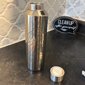 2021 Starbucks 50th Anniversary Siren Stainless Steel Water Bottle 20 oz